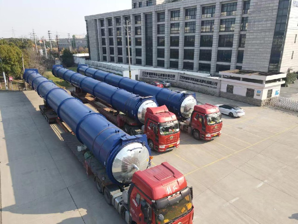 The delivery site of OLYMSPAN Autoclave is in good order # Changzhou Autoclave